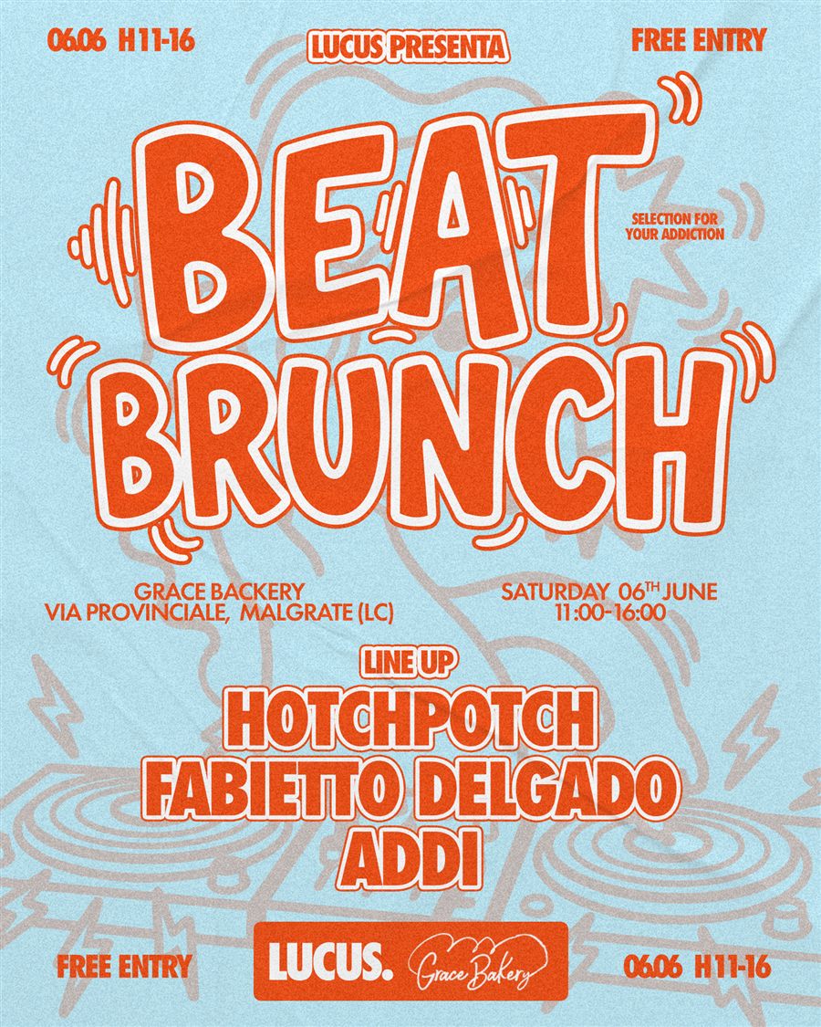 LUCUS Beat Brunch event flyer